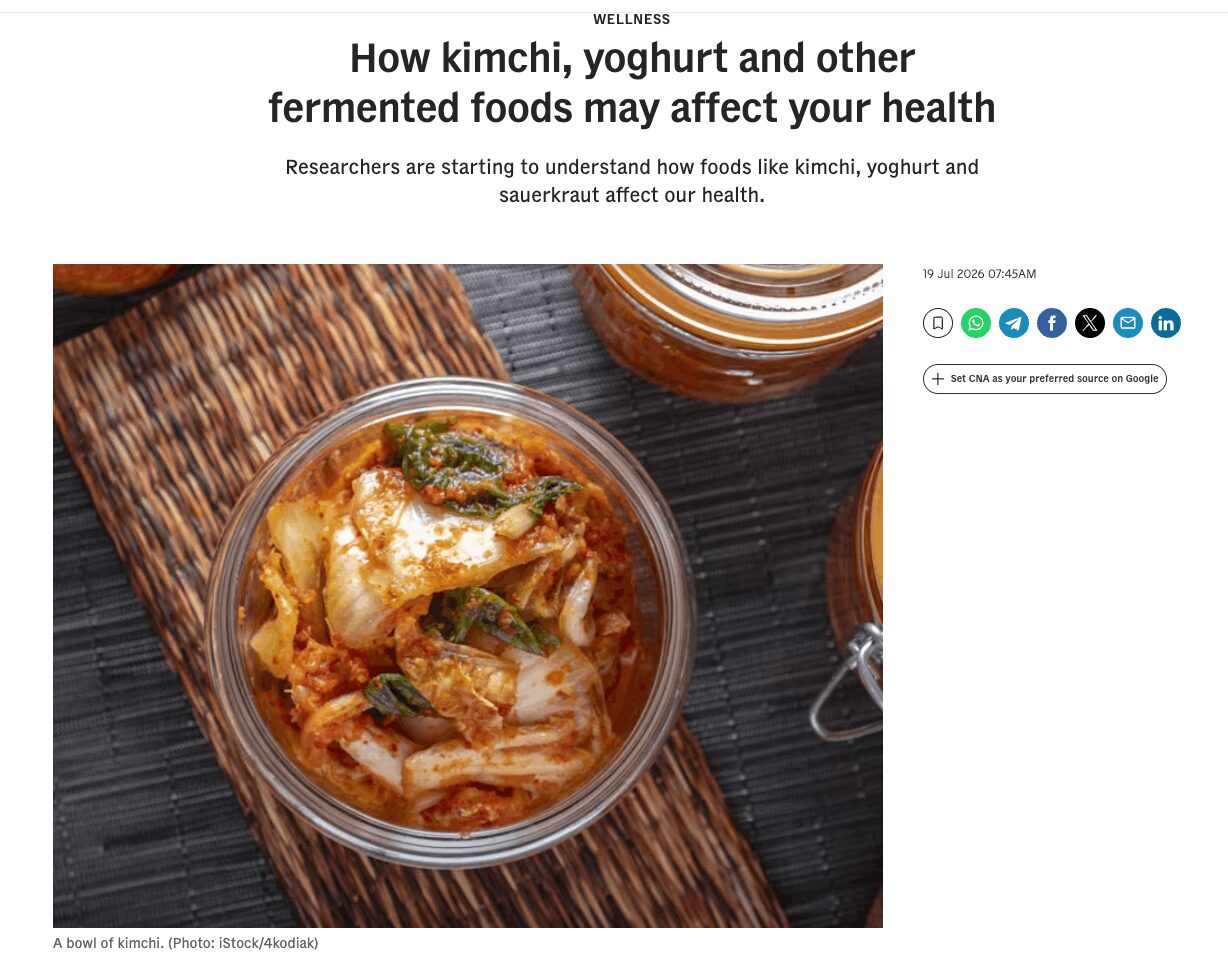 How kimchi, yoghurt and other fermented foods may affect your health