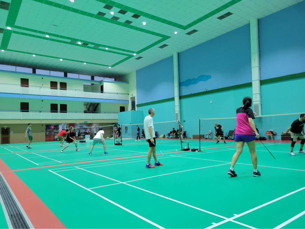 バドミントン専用の体育館「Singapore Badminton Hall」