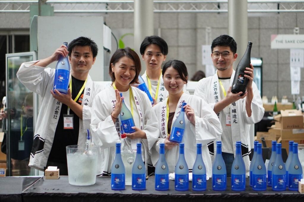 「Sake Matsuri」での出店ブースの様子