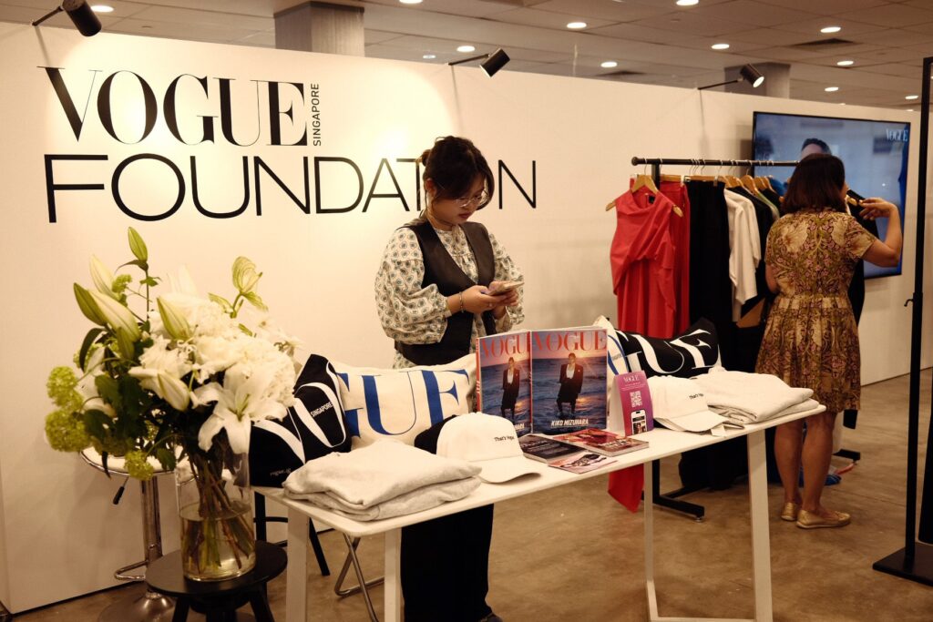 Singapore Boutique Fairに出店していたVOGUEブースの様子