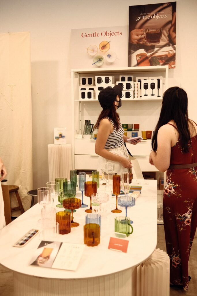 Singapore Boutique Fairに出店していたGentle Objectsの様子