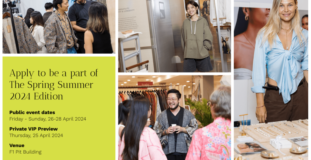 Singapore Boutique Fair出店申し込みページ