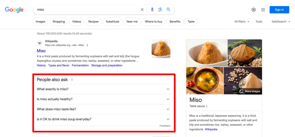 miso の検索結果