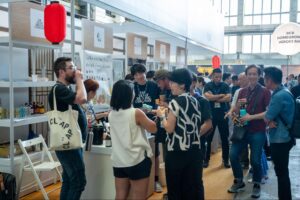 日本から出展していた国税庁ブース
