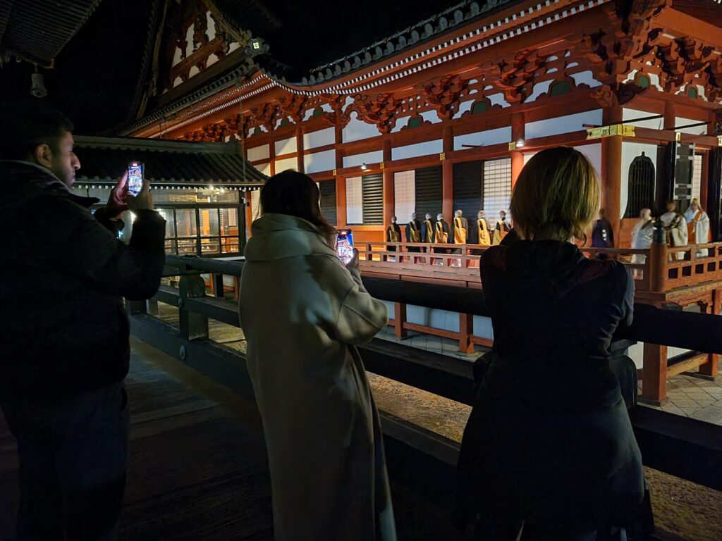 ファムトリップ実施中の風景