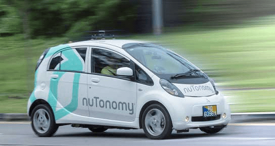 NuTonomy（ヌーベイ）の自動運転車