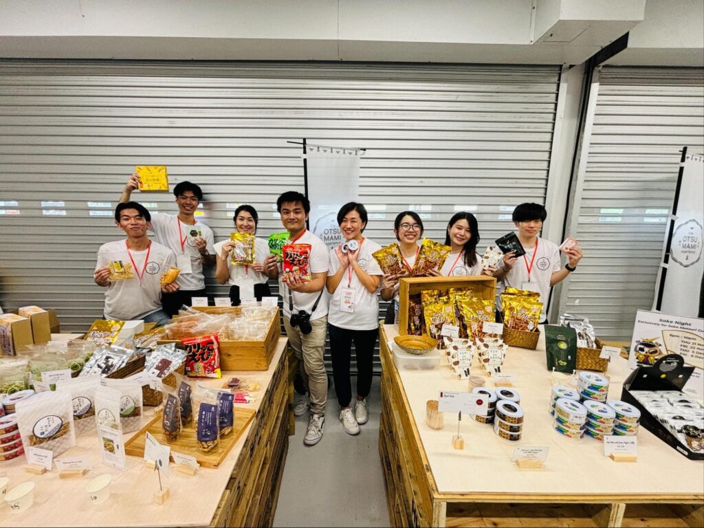 Otsumami Experienceのブース