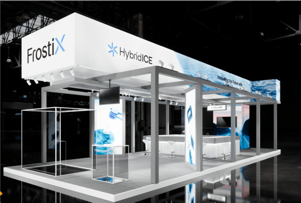 FrostiX社のブースデザイン