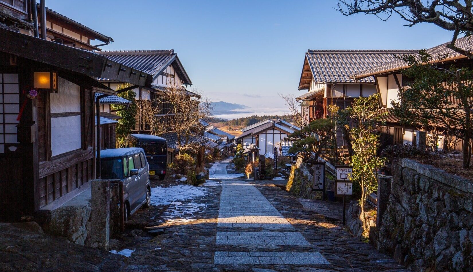 日本の田舎の風景