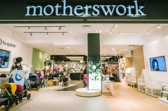 mothersworkの店舗の様子