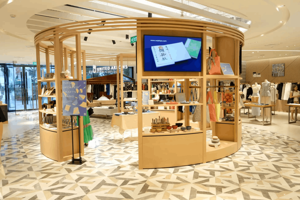 LUMINE Singaporeのポップアップスペース